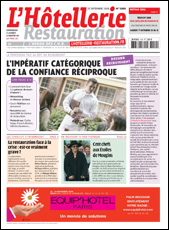 Le journal de L'Htellerie Restauration 3100 du 25 septembre 2008
