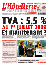 Le journal de L'Htellerie Restauration 3131 du 30 avril 2009