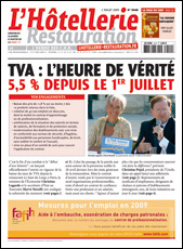 Le journal de L'Htellerie Restauration 3140 du 2 juillet 2009
