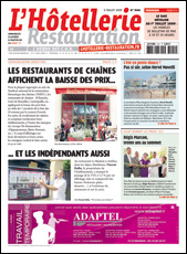 Le journal de L'Htellerie Restauration 3141 du 9 juillet 2009