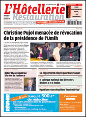 Le journal de L'Htellerie Restauration 3161 du 26 novembre 2009