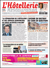 Le journal de L'Htellerie Restauration 3168 du 14 janvier 2010