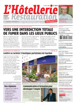 Le journal de L'Hôtellerie Restauration numéro 2925 du 19 mai 2005