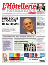 Le journal de L'Hôtellerie Restauration numéro 2928 du 9 juin 2005