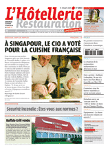 Le journal de L'Htellerie Restauration numro 2933 du 15 juillet 2005