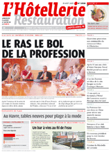 Le journal de L'Hôtellerie Restauration numéro 2938 du 19 août 2005