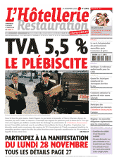Le journal de L'Hôtellerie Restauration numéro 2952 du 24 novembre 2005