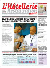 Le journal de L'Htellerie Restauration n 2966 du 2 mars 2006