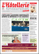 Le journal de L'Htellerie Restauration n 2972 du 13 avril 2006