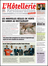 Le journal de L'Htellerie Restauration n 2995 du 21 septembre 2006