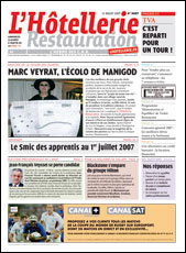 Le journal de L'Htellerie Restauration n 3037 du 12 juillet 2007
