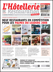 Le journal de L'Hôtellerie Restauration n° 3065 du 24 janvier 2008