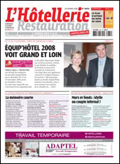 Le journal de L'Htellerie Restauration n 3070 du 28 fvrier 2008