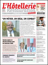 Le journal de L'Hôtellerie Restauration n° 3074 du 27 mars 2008