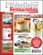 Le journal de L'Hôtellerie Restauration n° 3075 du 3 avril 2008