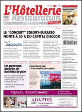 Le journal de L'Hôtellerie Restauration n° 3080 du 9 mai 2008