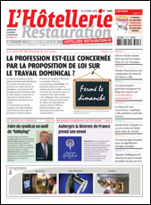 Le journal de L'Hôtellerie Restauration 3103 du 16 octobre 2008