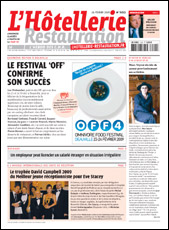 Le journal de L'Hôtellerie Restauration 3122 du 26 février 2009