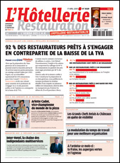 Le journal de L'Hôtellerie Restauration 3129 du 16 avril 2009