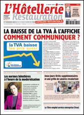 Le journal de L'Hôtellerie Restauration 3142 du 17 juillet 2009