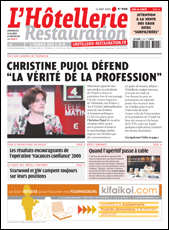 Le journal de L'Hôtellerie Restauration 3146 du 13 août