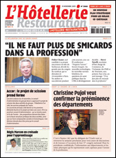 Le journal de L'Htellerie Restauration 3160 du 19 novembre 2009