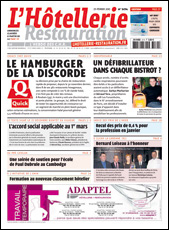 Le journal de L'Hôtellerie Restauration 3174 du 25 février 2010