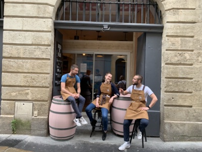 De gauche à droite : Dorian Bondu, Capucine Gruson, Guillaume Pesnel, les associés de Raisin de plus. De gauche à droite : Dorian Bondu, Capucine Gruson, Guillaume Pesnel, les associés de Raisin de plus.