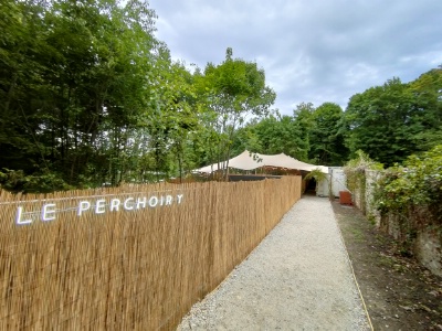 L'entrée du Perchoir Y, dans la forêt de Meudon.