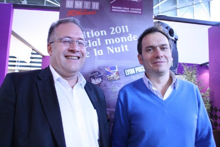 Laurent Duc, président de l'Umih 69, et Pierre Chambon, , vice-président en charge des établissements de nuit depuis octobre 2009. Laurent Duc, président de l'Umih 69, et Pierre Chambon, , vice-président en charge des établissements de nuit depuis octobre 2009.