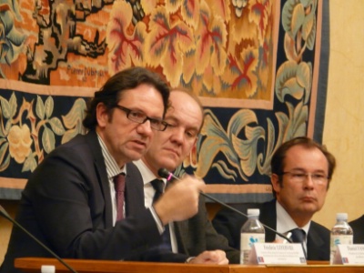 Frédéric Lefebvre, secrétaire d’État au Tourisme, Denis Fasquelle, vice-président voyages et hébergement de SinoTech Group, et Christian Mantéi, directeur général d’Atout France, ont répondu présent à l’invitation de la Fédération professionnelle des métiers du tourisme. Frédéric Lefebvre, secrétaire d’État au Tourisme, Denis Fasquelle, vice-président voyages et hébergement de SinoTech Group, et Christian Mantéi, directeur général d’Atout France, ont répondu présent à l’invitation de la Fédération professionnelle des métiers du tourisme.