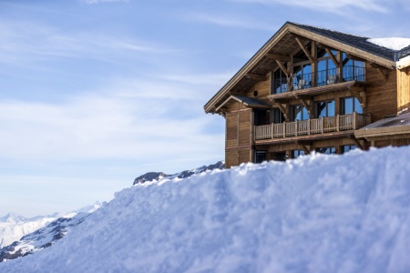 Le Refuge de Solaise , l'hôtel le plus haut de France.