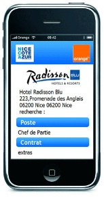 L’Hotel Radisson de Nice a été le premier à utiliser la plate-forme de recrutement Cotedazuremploi.com. L’Hotel Radisson de Nice a été le premier à utiliser la plate-forme de recrutement Cotedazuremploi.com.