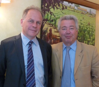 Christian Charpy et Didier Chenet. Christian Charpy et Didier Chenet.