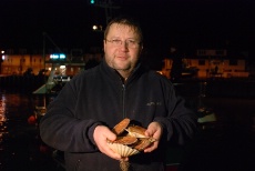Dimitri Rogoff est patron-pêcheur de coquilles Saint-Jacques dans la Baie de Port-en Bessin.