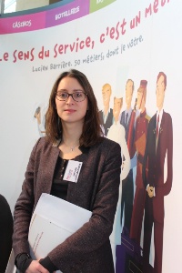 Fabienne Cailly, responsable développement RH groupe Lucien Barrière : 'Nous proposons 150 postes en CDI, CDD et contrat saisonnier en hôtellerie, restauration et pour les casinos. Nous avons vu beaucoup de candidats'.