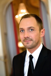 Stéphane Woivre, premier de réception, MGallery Carlton de Lyon.