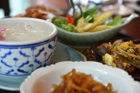 Des plats typiques de Thaïlande.