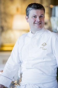 Jocelyn Herland, chef exécutif d'Alain Ducasse à l'hôtel Meurice depuis 2016.