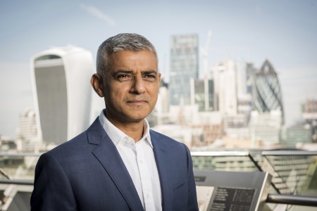 Sadiq Khan, maire de Londres. Sadiq Khan, maire de Londres.