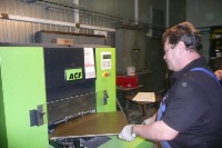 Un atelier de tôlerie a été installé pour améliorer la production