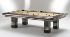 Le billard se transforme en table chez Chevillotte
