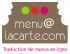 Traduction en ligne de cartes et menus avec menu@lacarte.com