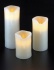 Bougies en cire et flambeaux à LED scintillante de Smart Candle