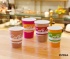 Couleurs acidulées pour les gobelets en carton VEGA