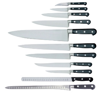 Couteaux monobloc français.