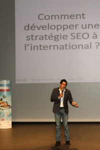 Roland Debrabant, DG d'Open Linking lors du Visibility Web Day, Saint-Raphael. Roland Debrabant, DG d'Open Linking lors du Visibility Web Day, Saint-Raphael.