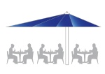 Big Ben Freestyle, le parasol professionnel sur mesure