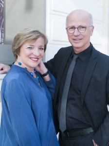 Christine et Nicola Borella, architectes d'intérieur, spécialisés dans l'hôtellerie et la restauration.