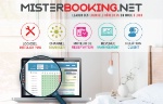 Misterbooking, spécialiste du logiciel hôtelier en ligne présent sur le salon EquipHotel